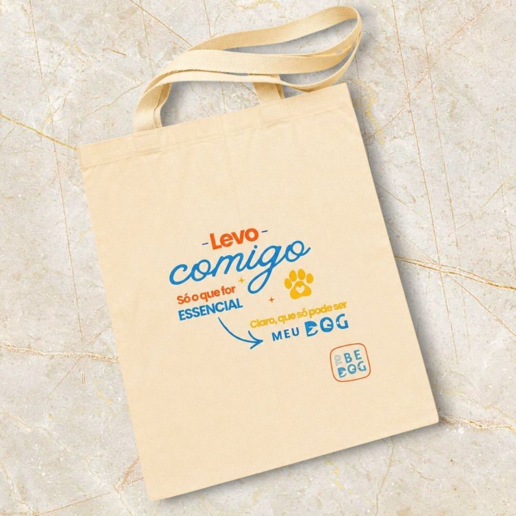 Ecobag de algodão personalizada