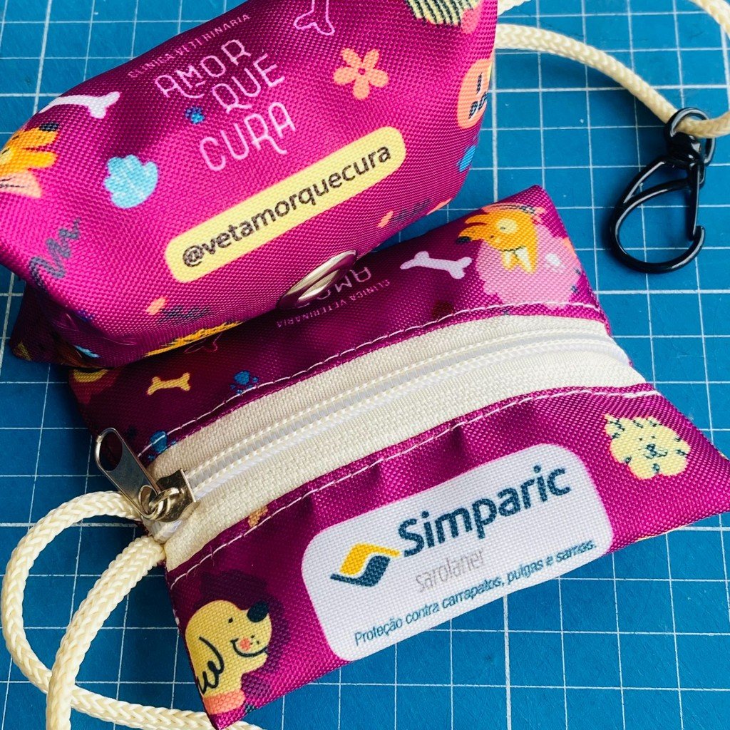 Porta caca personalizado