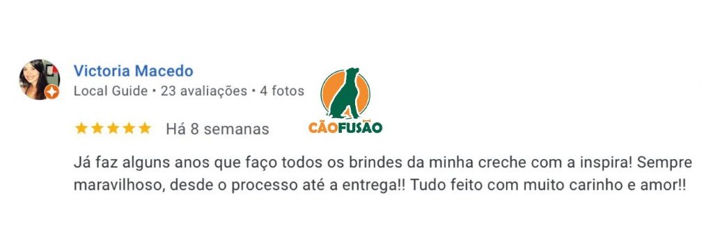 Avaliação Google de Victoria Macedo